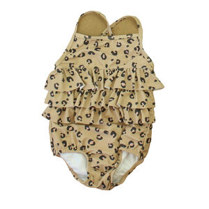 Tu Girls Leopard 1-piece Swimsuit size: 9-12 Months